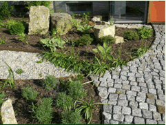 Gartengestaltung Holz